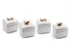 BOX PORCELLANA GOLD ANTLER CM12X12 ASS BIANCO  LUCIDO/MATT