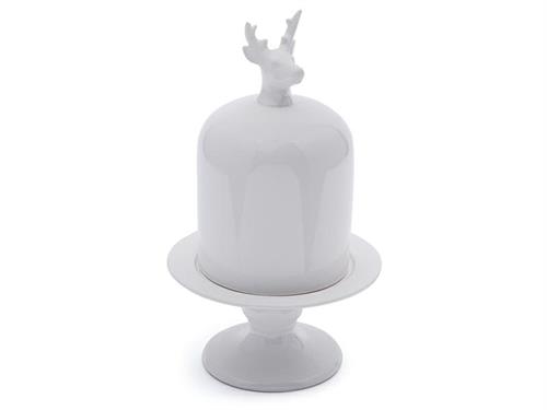 ALZATINA C/COPERCHIO RENNA CERAMICA CM16X28