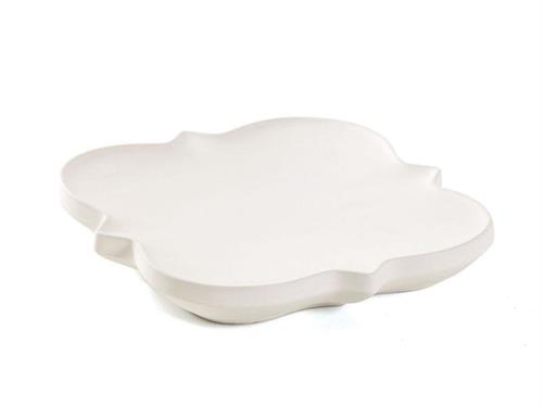 PIATTO YASHIO CM32X32 BIANCO MATT