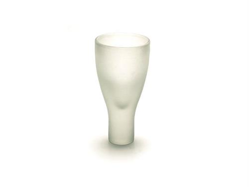 VASO VETRO CELINE D12 H24 GRIGIO CHIARO