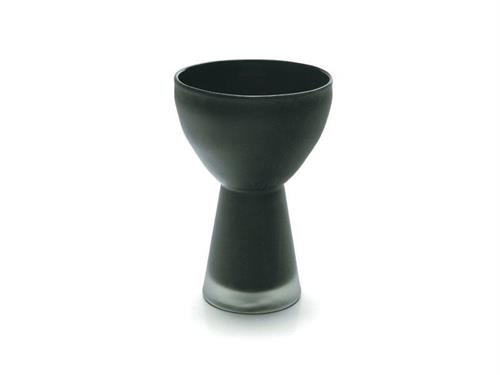 VASO VETRO CELINE D18 H29 NERO