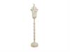 LANTERNA METAL H120  CON BASE PESANTE RUSTIC CREAM