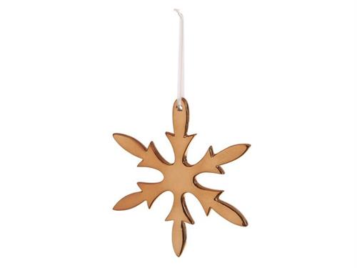 PENDENTE SNOWFLAKE CERAMICA CM20X17 COPPER