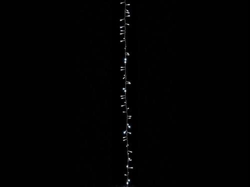 LUCI LED 15MT-750L FISSE 220V/ FILO TRASPARENTE LUCE FREDDA