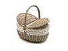 CESTO PICKNICK ARMONY  CM42X43 NATURAL GREY