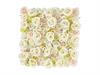MATTONELLA FLOWER CM50X50 CON GANCI PER PARETE BIANCO