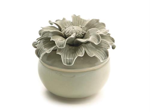 COFANETTO PORCELLANA POPPY D12 H11 SALVIA