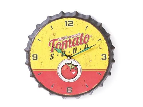 OROLOGIO TAPPO CORONA TOMAT O SOUP CM30X30 MULTICOLOR