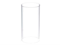 CILINDRO PARAFIAMMA VETRO CM10X10X20 TRASPARENTE
