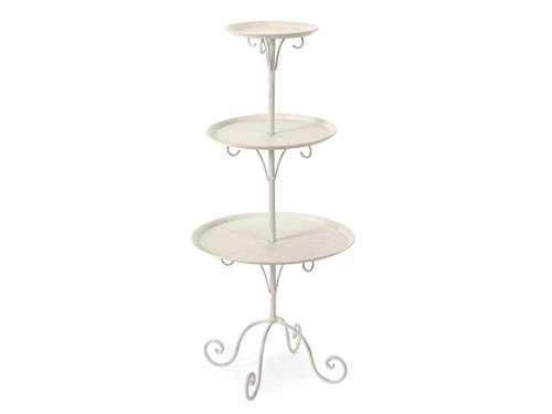 ETAGERE METAL X3 CM 42X42X94 BIANCO