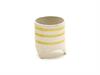 CASPO' STRIPES D12 H13 BIANCO/GIALLO