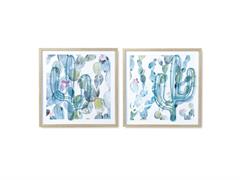 QUADRO CACTUS 3D CM50X50 ASS BLU