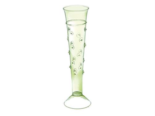 VASO VETRO SOFFIATO MELLORY CM8X8X30 VERDE