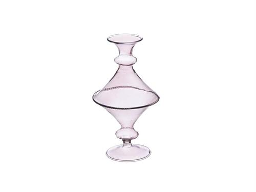 VASO VETRO SOFFIATO MELLORY CM10X10X19 ROSA