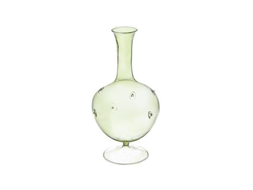 VASO VETRO SOFFIATO MELLORY CM13X13X16 VERDE