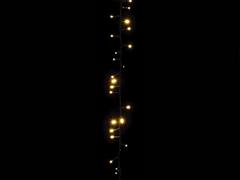 LUCI LED 4MT-200L -8FUNZIONI 220V/FILO VERDE C/TELEC. LUCE CALDA