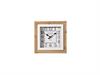 OROLOGIO QUADRATO KENSINGTON STATION CM40X40 LEGNO/BIANCO