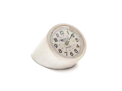 OROLOGIO DA APPOGGIO BROOKLYN CM13X16 BIANCO