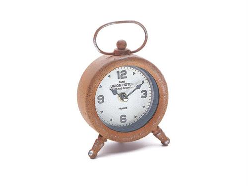 OROLOGIO DA APPOGGIO UNION HOTEL CM12X18  ARANCIO