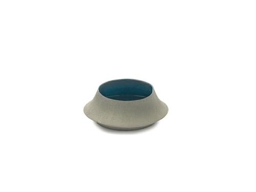 VASO CERAMICA DORIAN D25 H9 GRIGIO/BLU