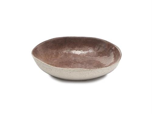 CIOTOLA CERAMICA SYBIL D38 H8 CREMA/TERRA