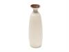 VASO CERAMICA SYBIL D17 H48 CREMA/TERRA