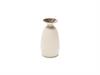 VASO CERAMICA SYBIL D16 H30 CREMA/TERRA