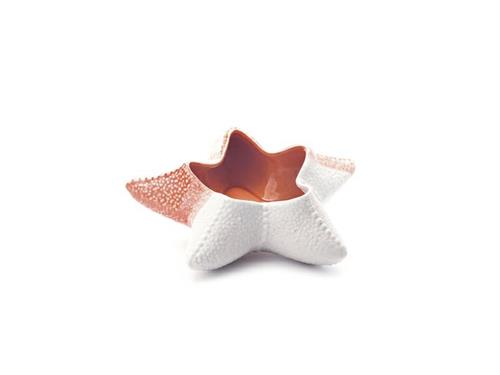 STELLA MARINA PORCELLANA HAWAI CM20X19X6 SALMONE-BIANCO