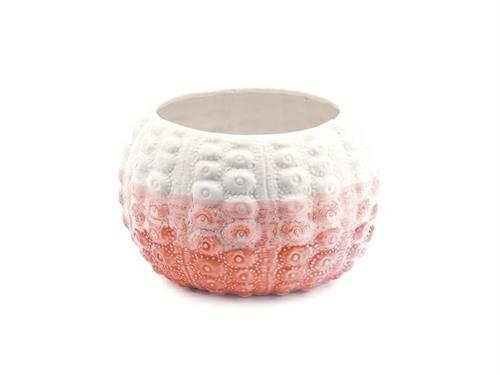 CASPO' PORCELLANA HAWAII CM20X20X12 SALMONE-BIANCO