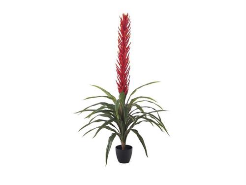 PIANTA BROMELIA REAL TOUCH CM120 VERDE-ROSSO
