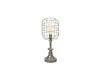 LAMPADA GRID METALLO D17 H44 (A BATTERIA) BRONZO