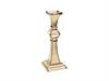 CANDELABRO VETRO LUSTER D16 H46 AMBRA