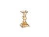 CANDELABRO VETRO LUSTER D13 H27 AMBRA