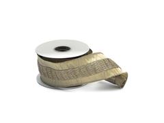 NASTRO DECORATIVO METALLIC 4,5MT H7 CM BEIGE