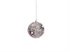 DECORAZIONE SFERA PERLINE PERARL D8 SILVER