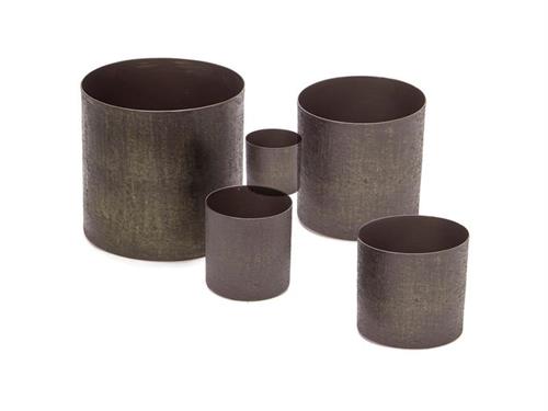 SET 5PZ CASPO' ALLUMINIO JUNO MAX D26 H25 CAFFE'