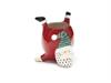 CASPO' CERAMICA BABBO UPSIDE DOWN D20 H20 ROSSO/VERDE