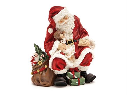 BABBO RESINA C/BIMBA D30 H35 ROSSO