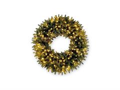 CORONA ABETE D75 (950 TIPS) 250 LED (8 FUNZIONI) VERDE