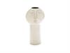 VASO FACE CERAMICA D15 H28 BIANCO
