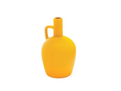 VASO CERAMICA KALIKA CM15X25 GIALLO