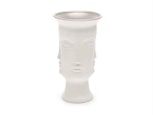 VASO CERAMICA VIS CM20X35 BIANCO