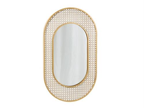 SPECCHIO DA PARETE VINTAGE CM40X70 ORO
