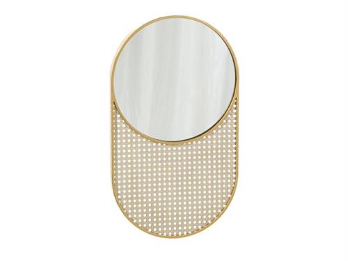 SPECCHIO DA PARETE VINTAGE CM40X70 ORO
