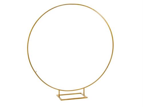 STRUTTURA METALLO CERCHIO C/BASE KD CM200 ORO