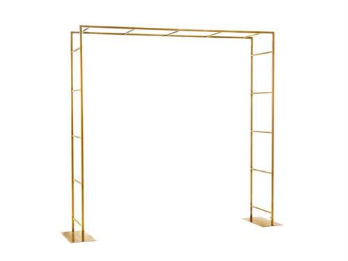 STRUTTURA METALLO SQUARE KD CM200X200X50 ORO