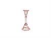 CANDELABRO VETRO JULIE D10 H25 ROSA