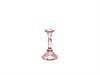 CANDELABRO VETRO JULIE D10 H18 ROSA