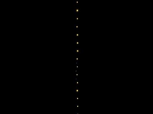 LUCI MICROLED L.CALDA 18MT FILO UNICO 240L 8 FUNZ. IP44 (220V) FILO