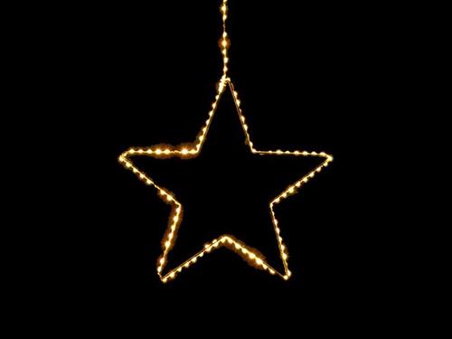 STELLA LUMINOSA L.CALDA CM58 C/198 MLED IP44 (220V) FILO SILVER